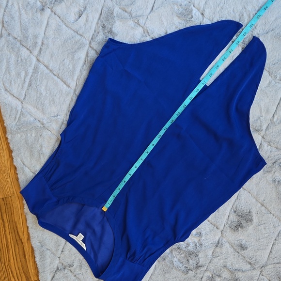 American Eagle Blue Chiffon Tank Top, Women's Small, Great Condition - Picture 4 of 8